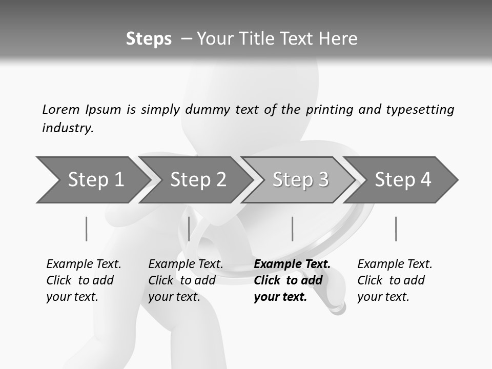 Hand Closeup Abstract PowerPoint Template