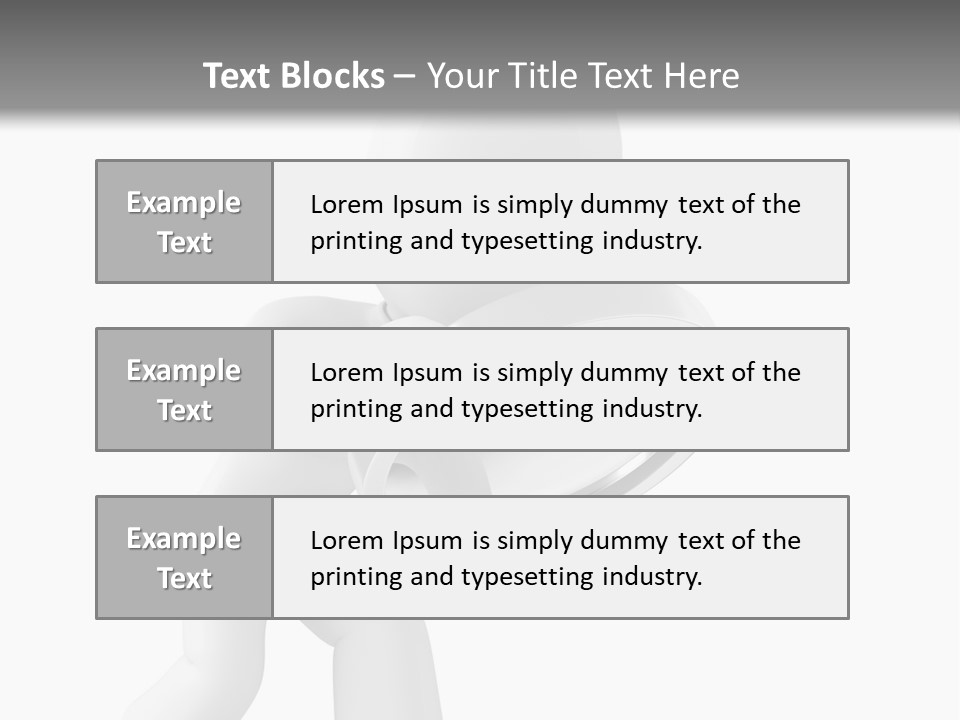 Hand Closeup Abstract PowerPoint Template