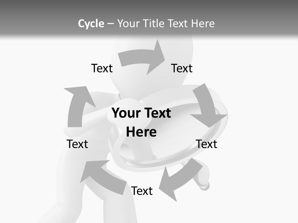 Hand Closeup Abstract PowerPoint Template