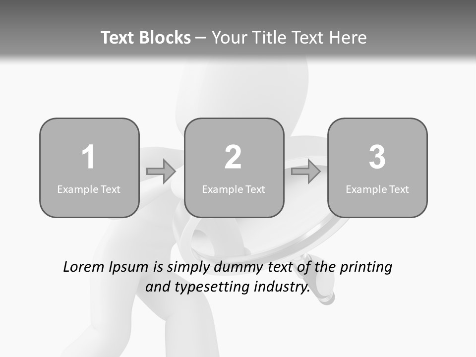 Hand Closeup Abstract PowerPoint Template