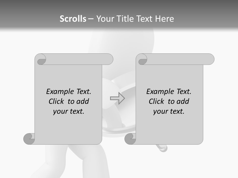 Hand Closeup Abstract PowerPoint Template
