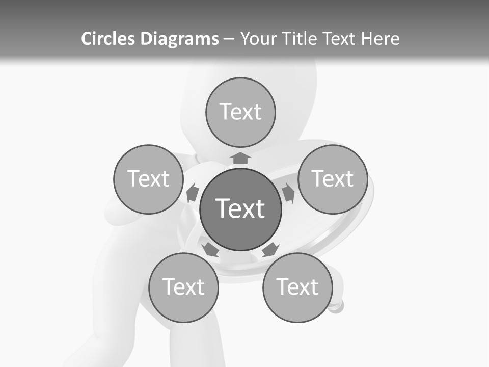 Hand Closeup Abstract PowerPoint Template