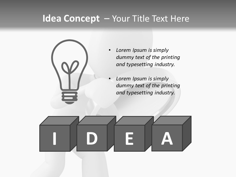 Hand Closeup Abstract PowerPoint Template