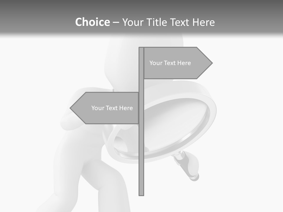 Hand Closeup Abstract PowerPoint Template