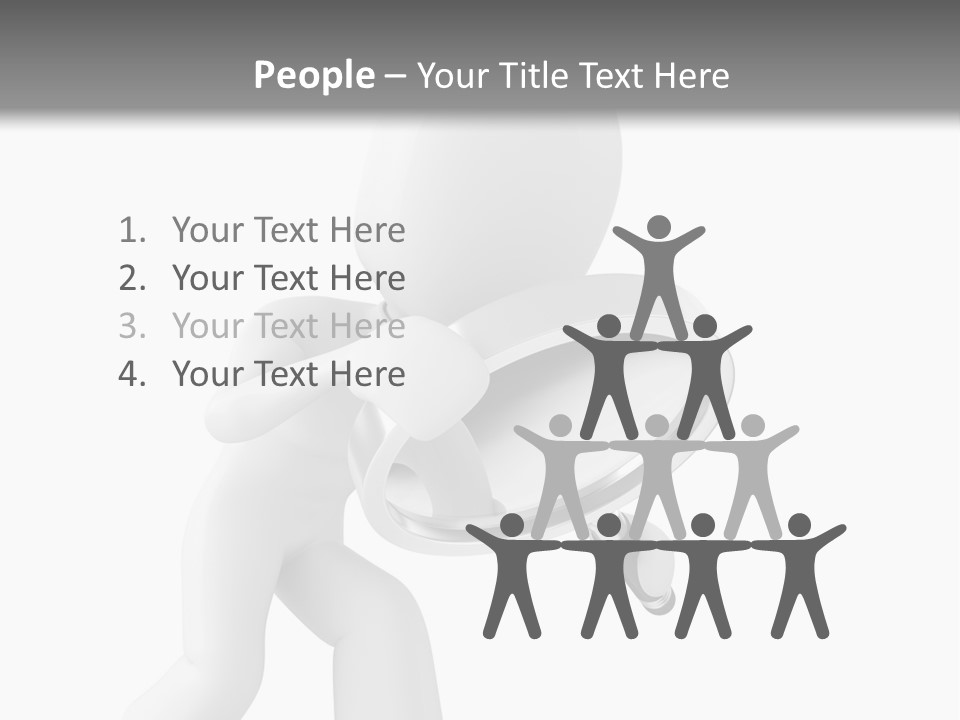 Hand Closeup Abstract PowerPoint Template