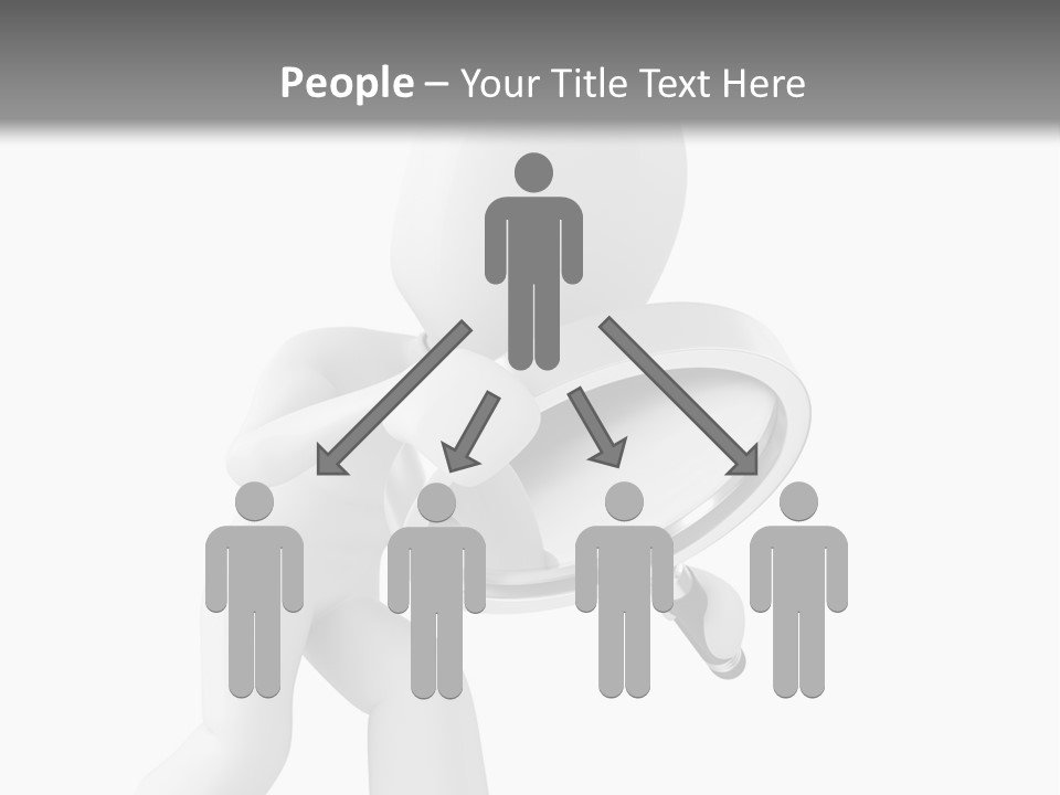 Hand Closeup Abstract PowerPoint Template