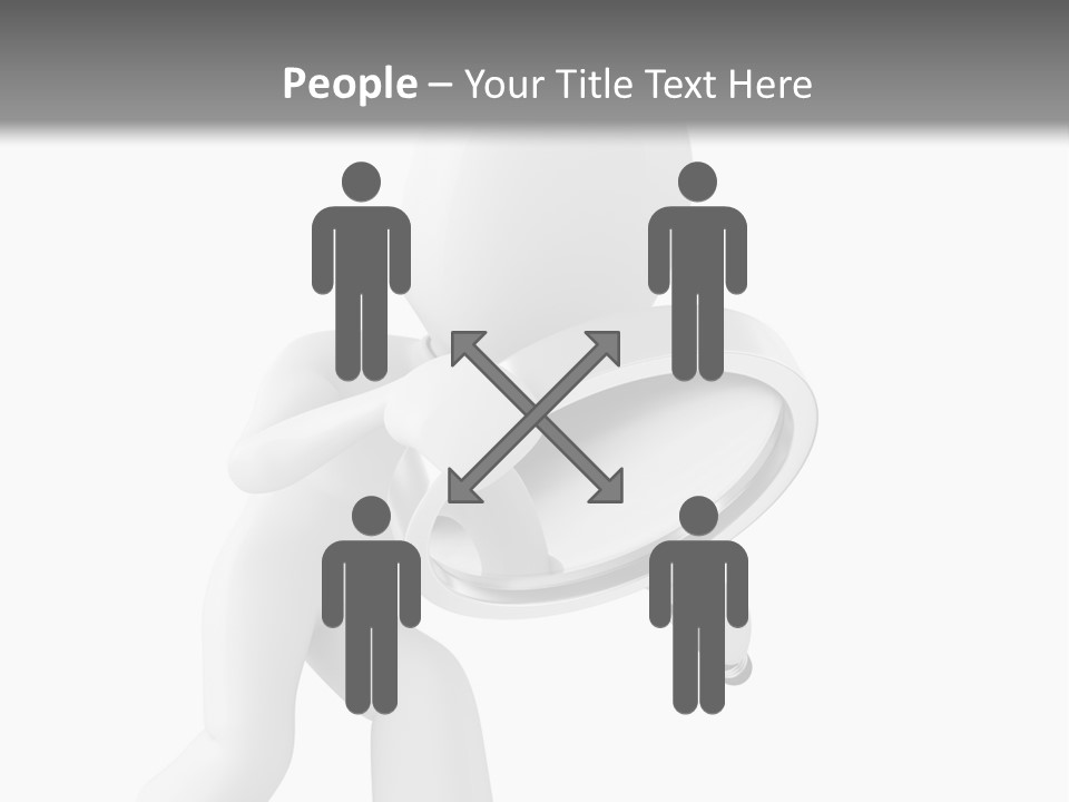 Hand Closeup Abstract PowerPoint Template