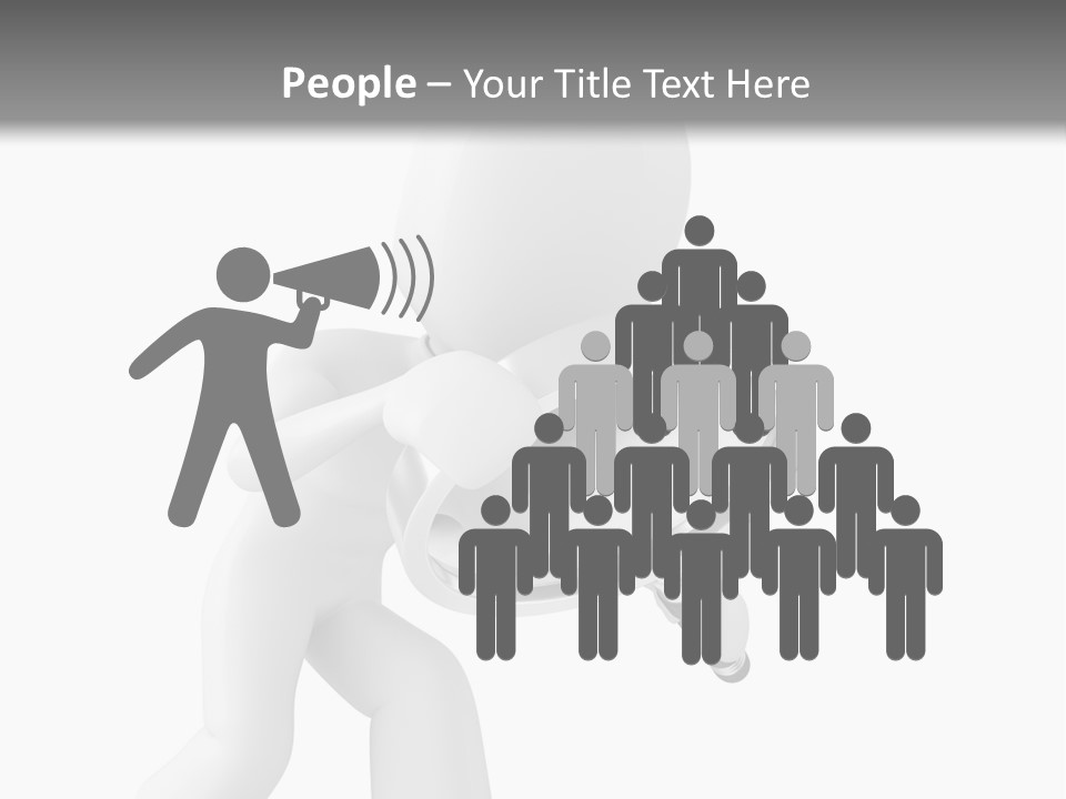 Hand Closeup Abstract PowerPoint Template