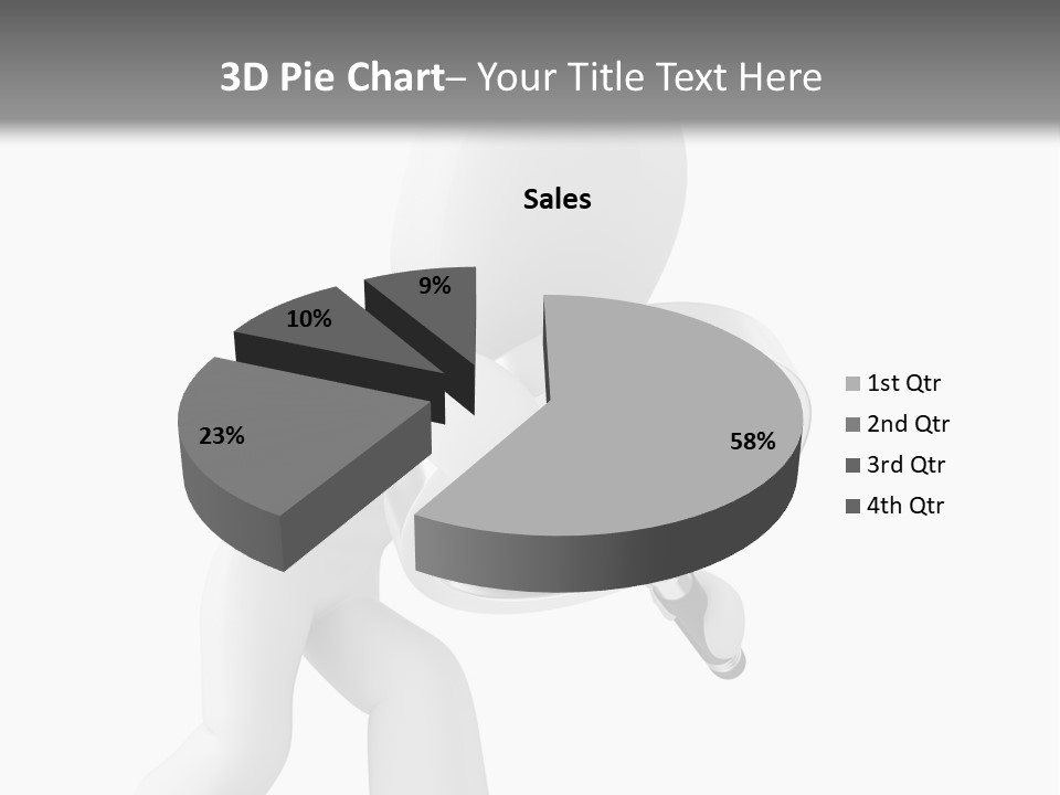 Hand Closeup Abstract PowerPoint Template