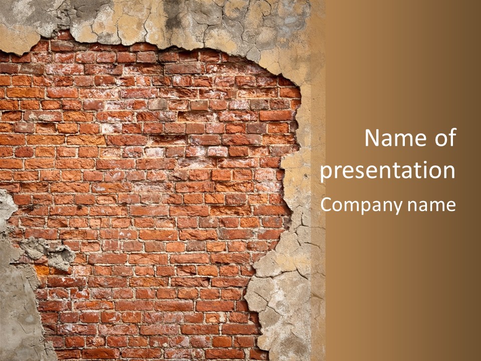 Old Abandoned Aged PowerPoint Template
