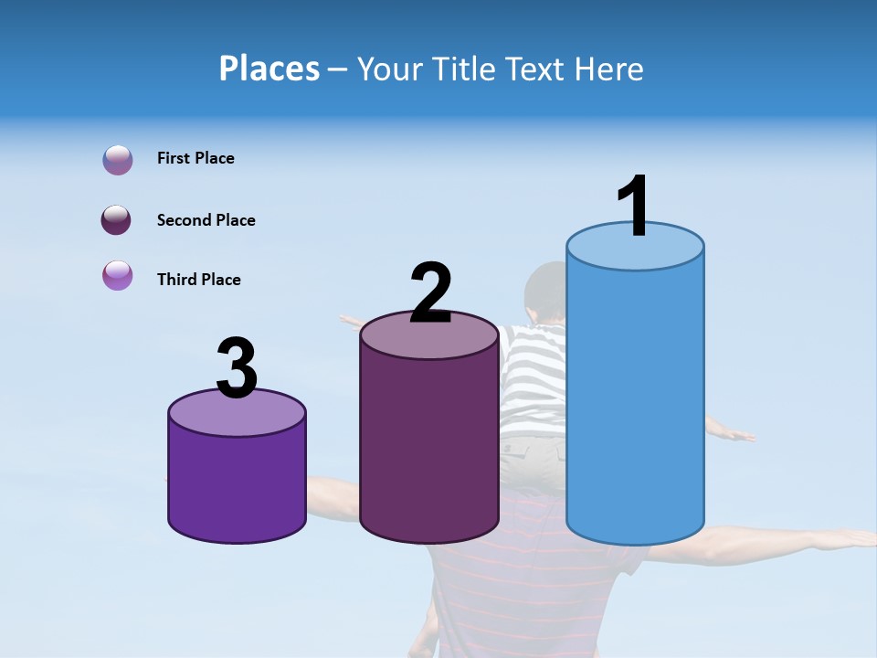 Holding Boy Freedom PowerPoint Template