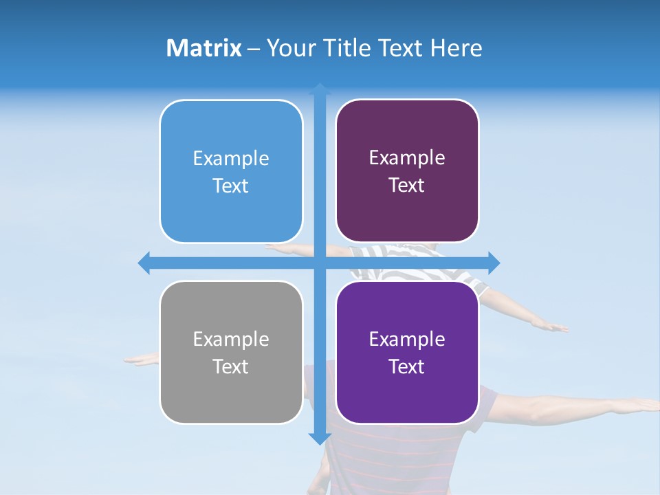 Holding Boy Freedom PowerPoint Template