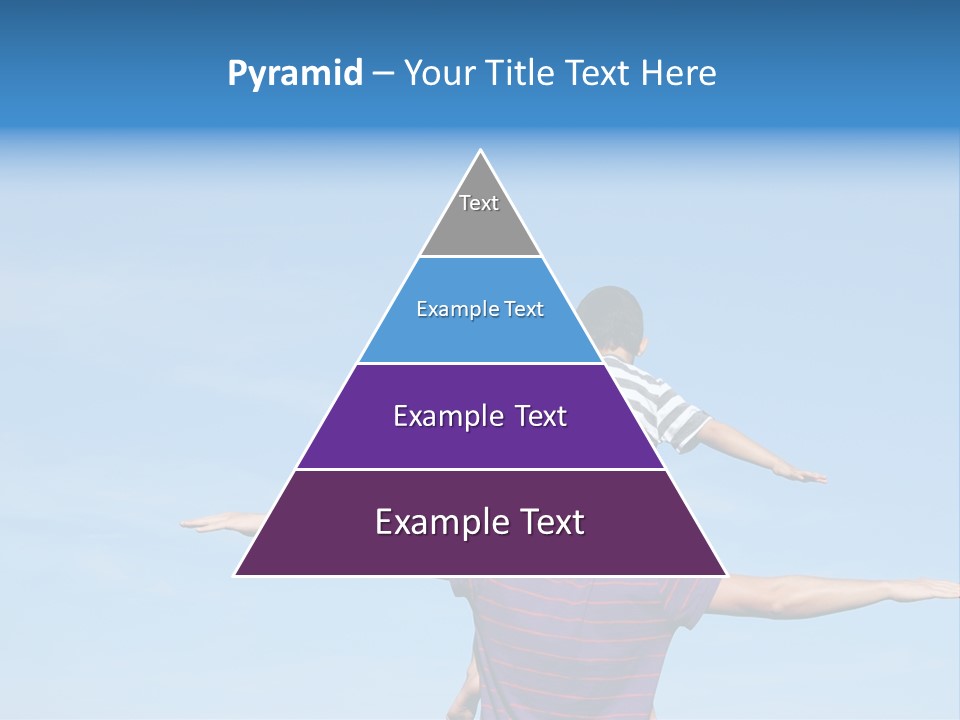 Holding Boy Freedom PowerPoint Template