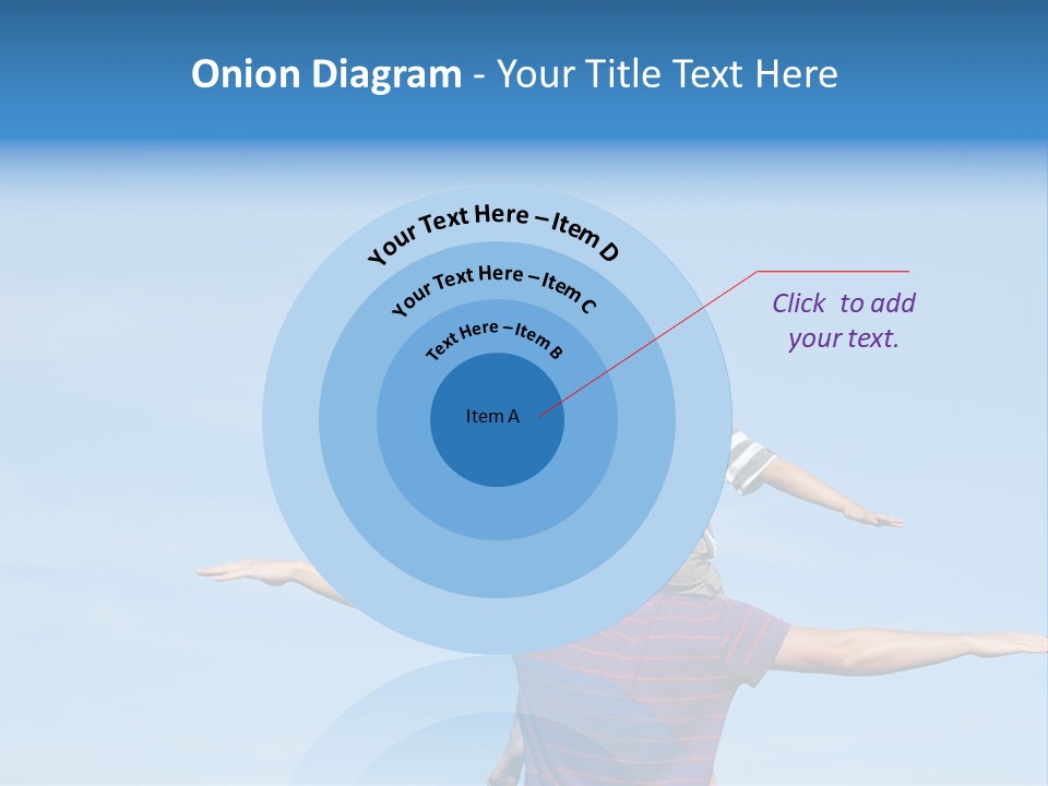 Holding Boy Freedom PowerPoint Template