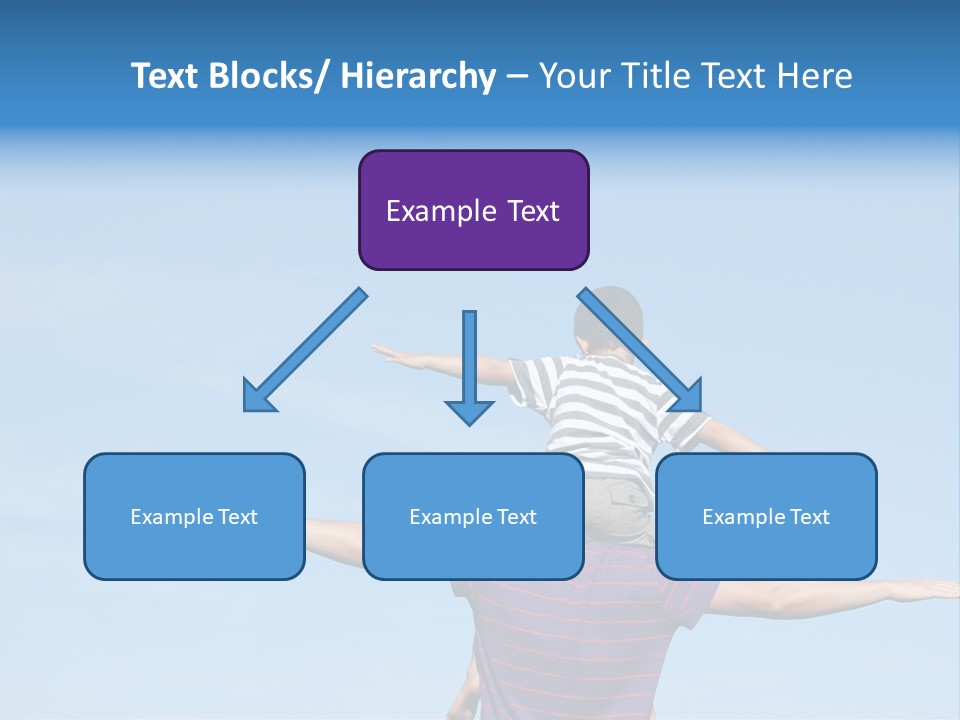 Holding Boy Freedom PowerPoint Template