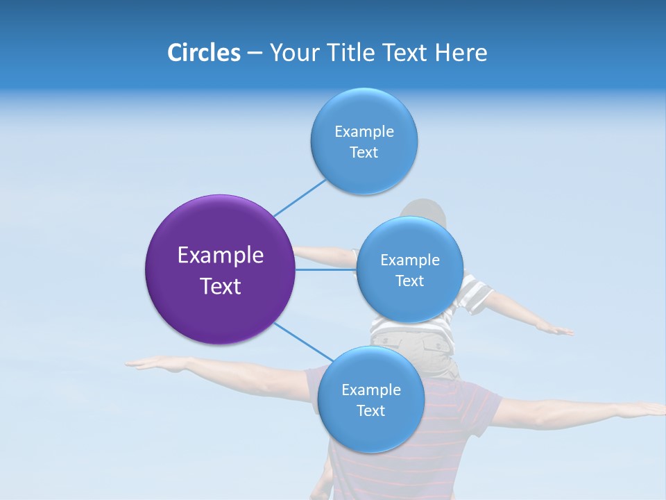 Holding Boy Freedom PowerPoint Template