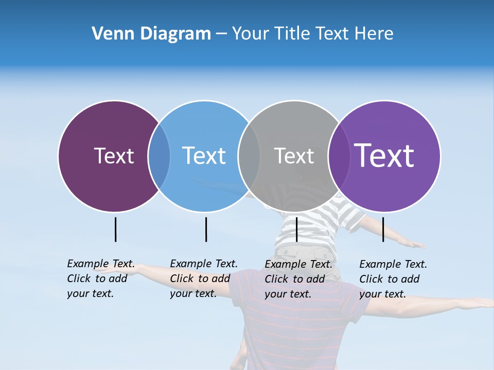 Holding Boy Freedom PowerPoint Template