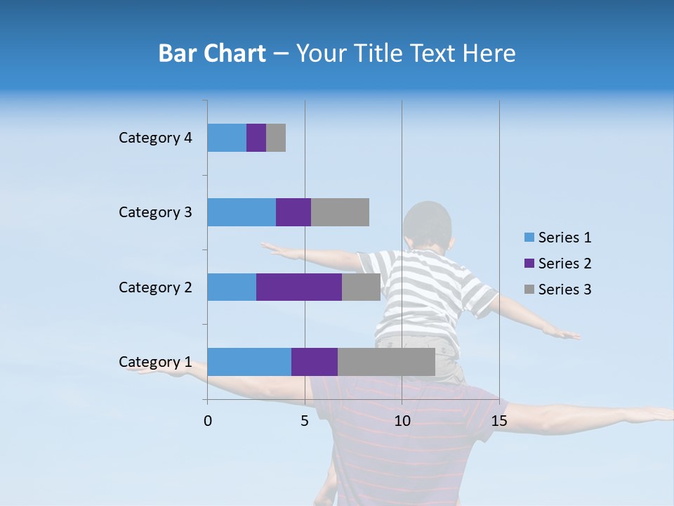 Holding Boy Freedom PowerPoint Template