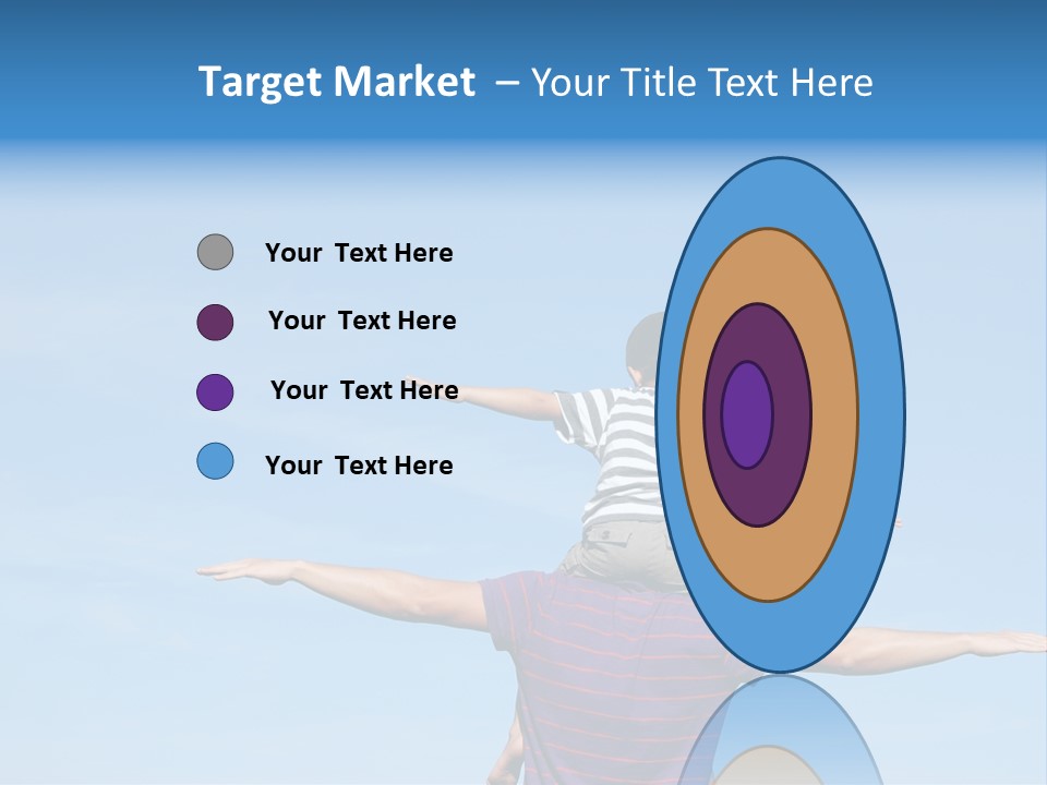 Holding Boy Freedom PowerPoint Template