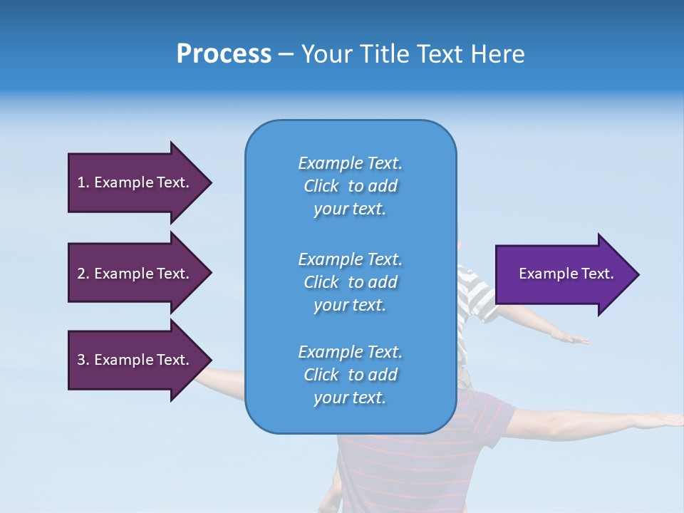Holding Boy Freedom PowerPoint Template