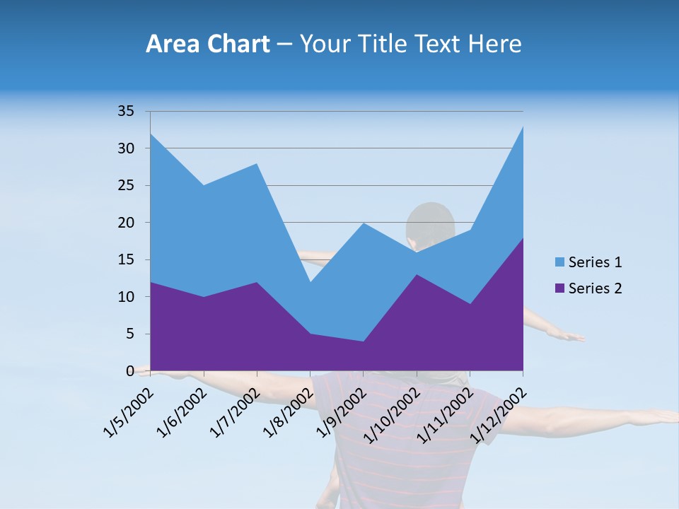 Holding Boy Freedom PowerPoint Template