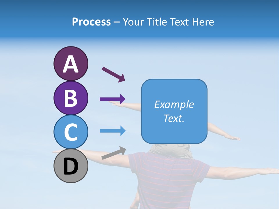 Holding Boy Freedom PowerPoint Template