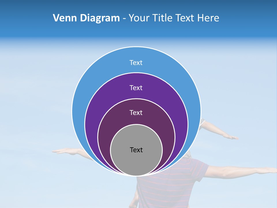 Holding Boy Freedom PowerPoint Template