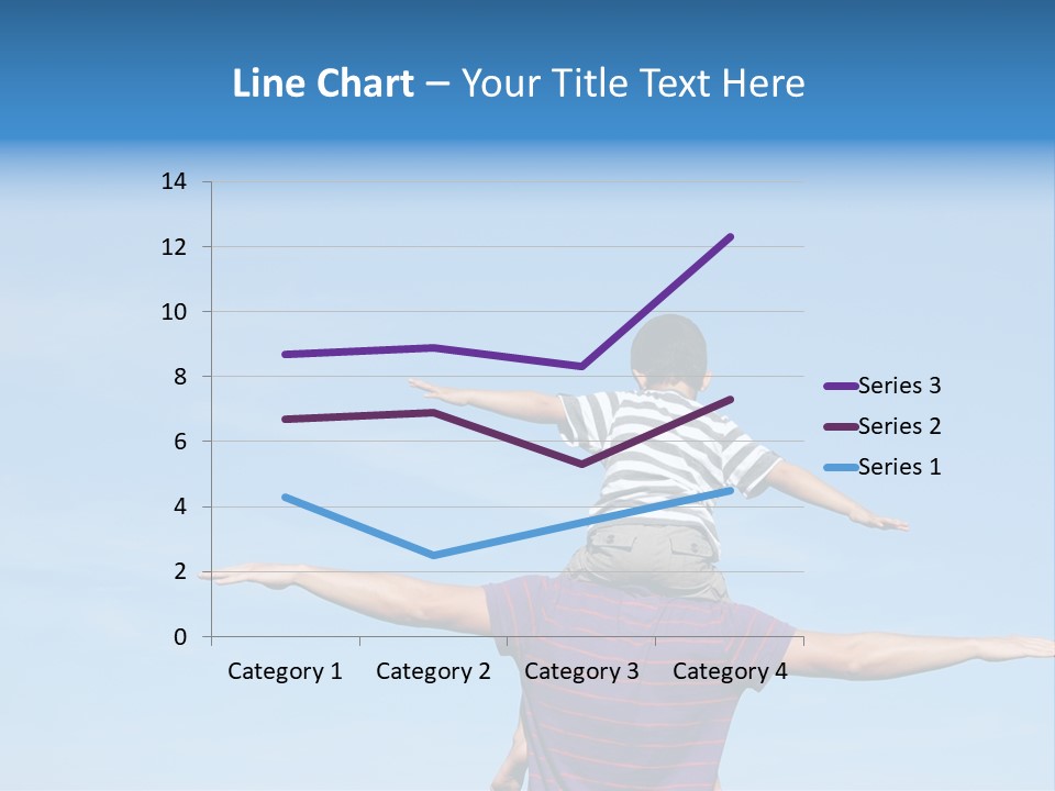 Holding Boy Freedom PowerPoint Template