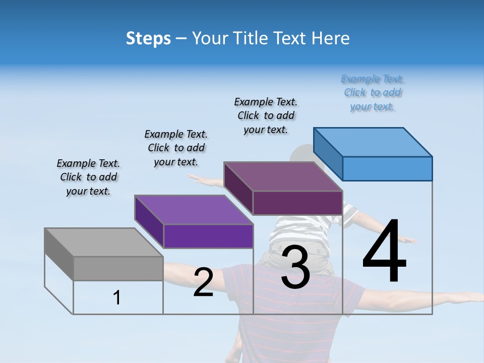 Holding Boy Freedom PowerPoint Template