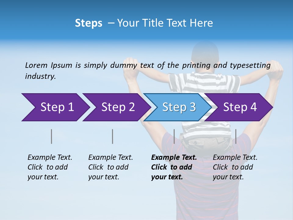 Boy Man Child PowerPoint Template