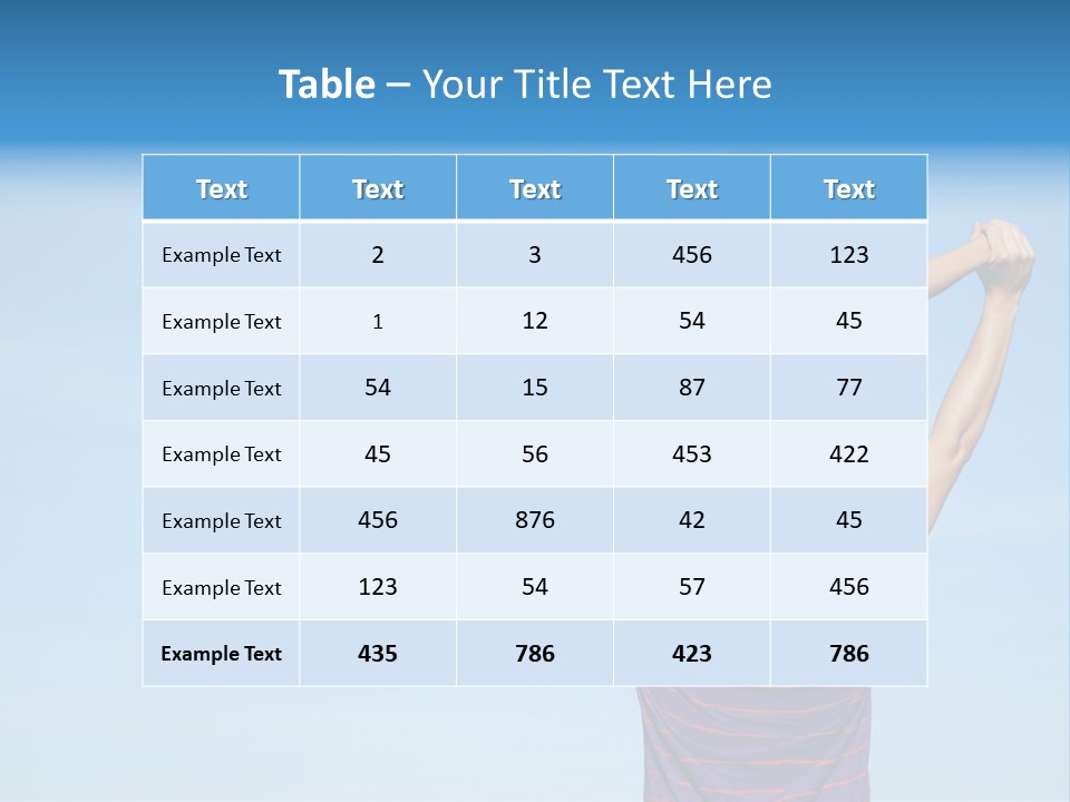 Boy Man Child PowerPoint Template