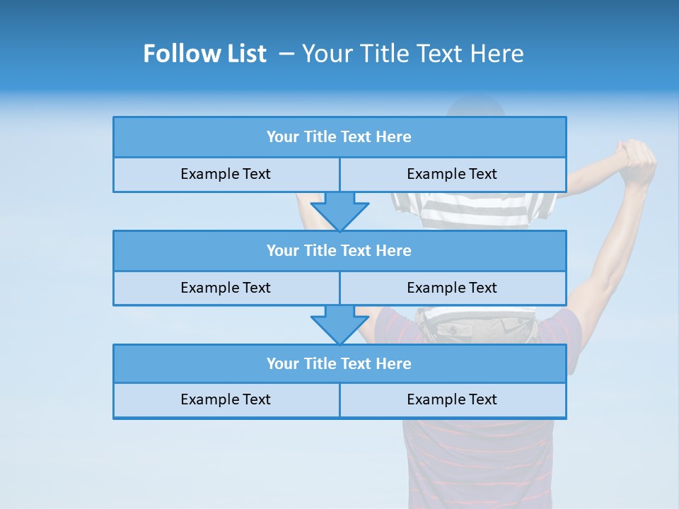 Boy Man Child PowerPoint Template