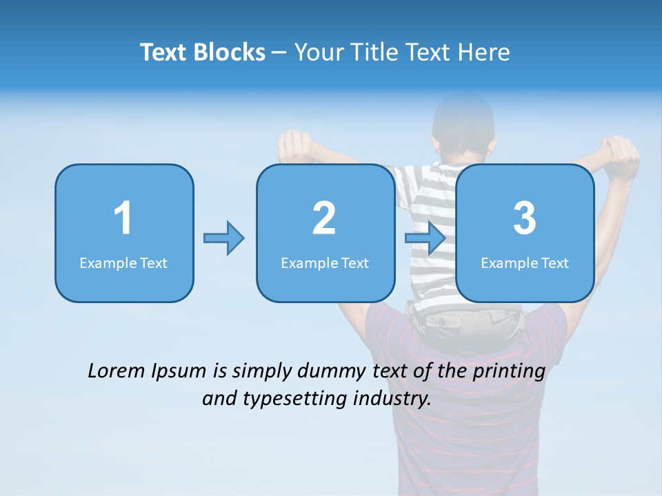 Boy Man Child PowerPoint Template