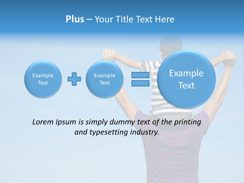 Boy Man Child PowerPoint Template
