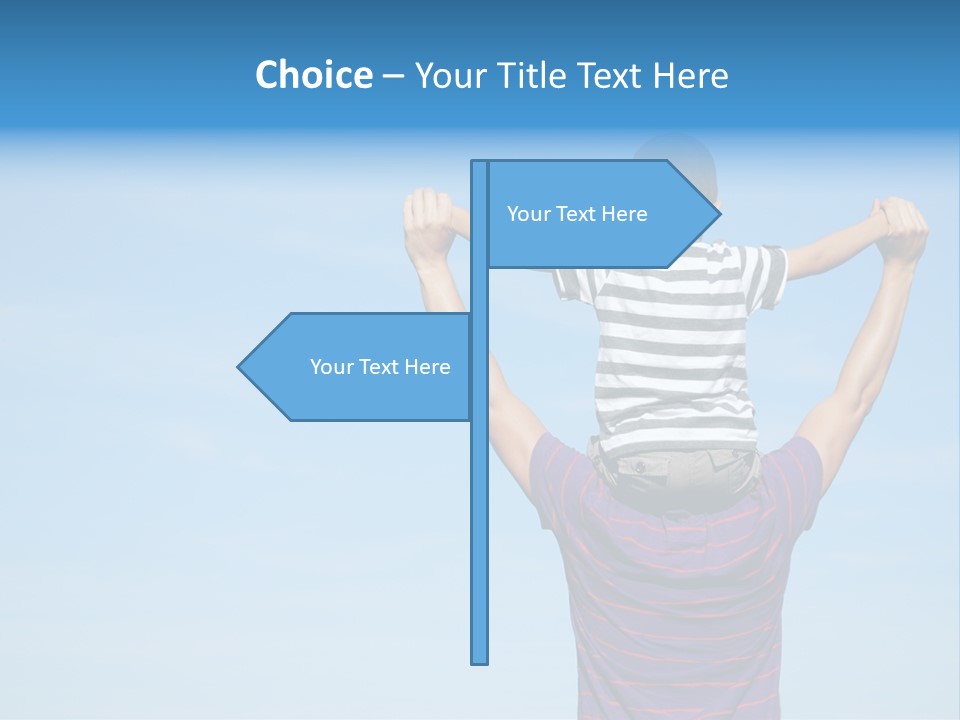 Boy Man Child PowerPoint Template