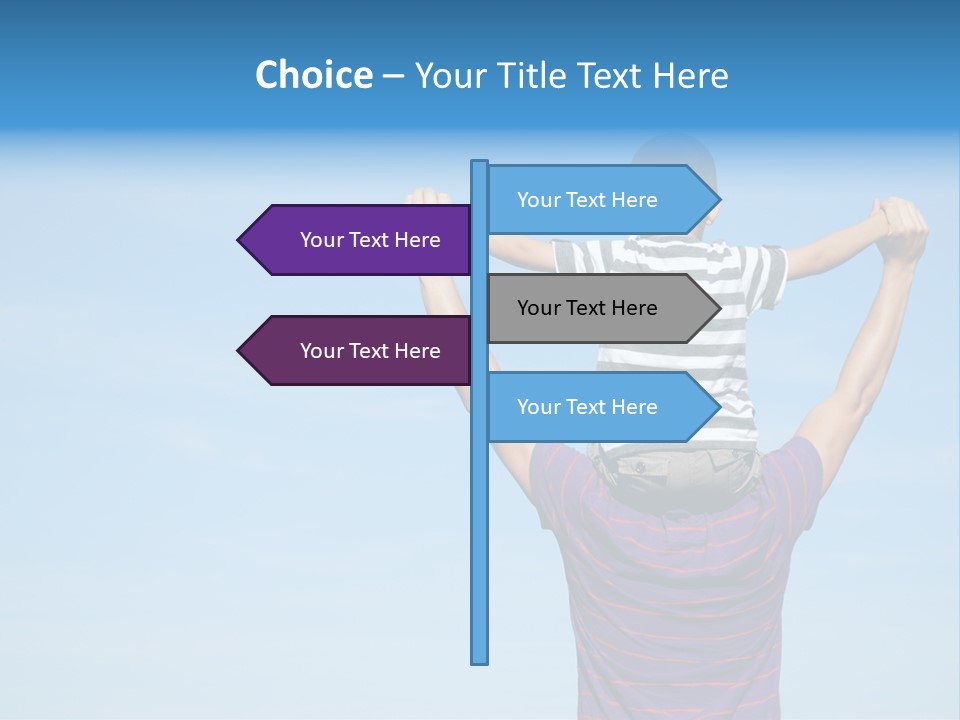 Boy Man Child PowerPoint Template