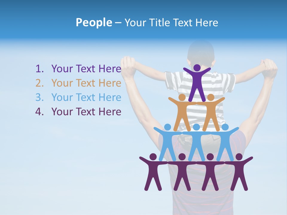 Boy Man Child PowerPoint Template