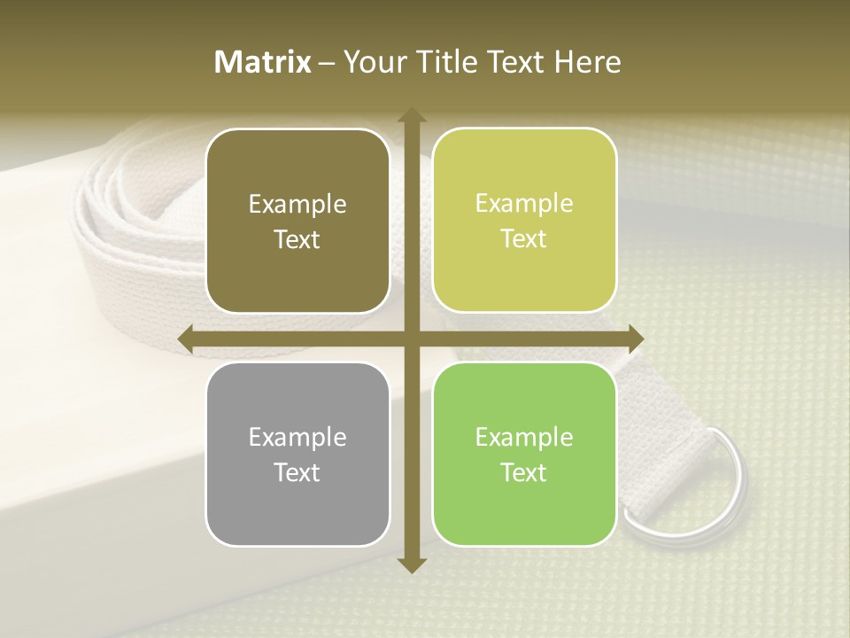 Mat Equipment Exercise PowerPoint Template