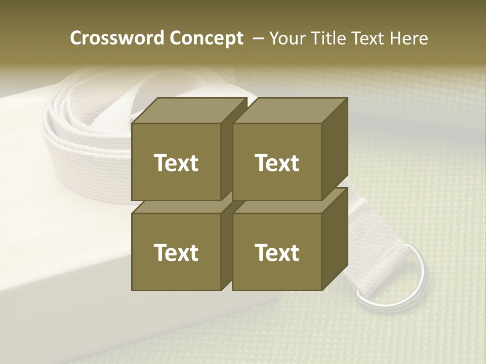Mat Equipment Exercise PowerPoint Template