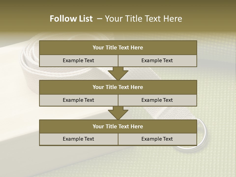 Mat Equipment Exercise PowerPoint Template