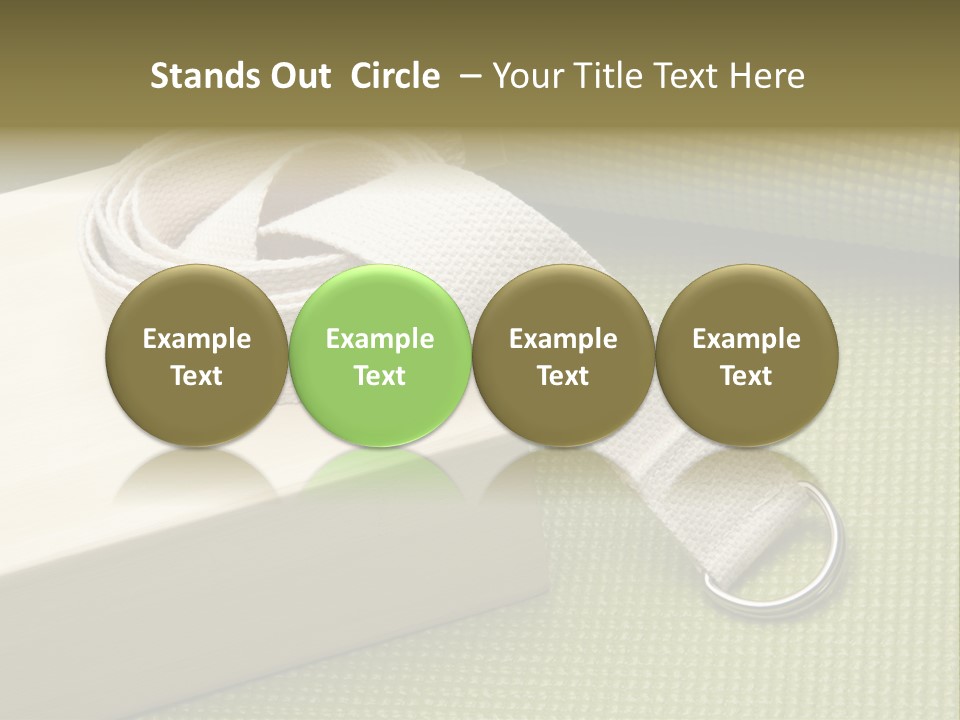 Mat Equipment Exercise PowerPoint Template