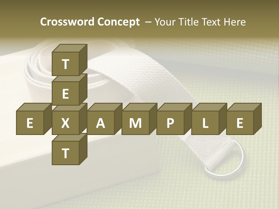 Mat Equipment Exercise PowerPoint Template
