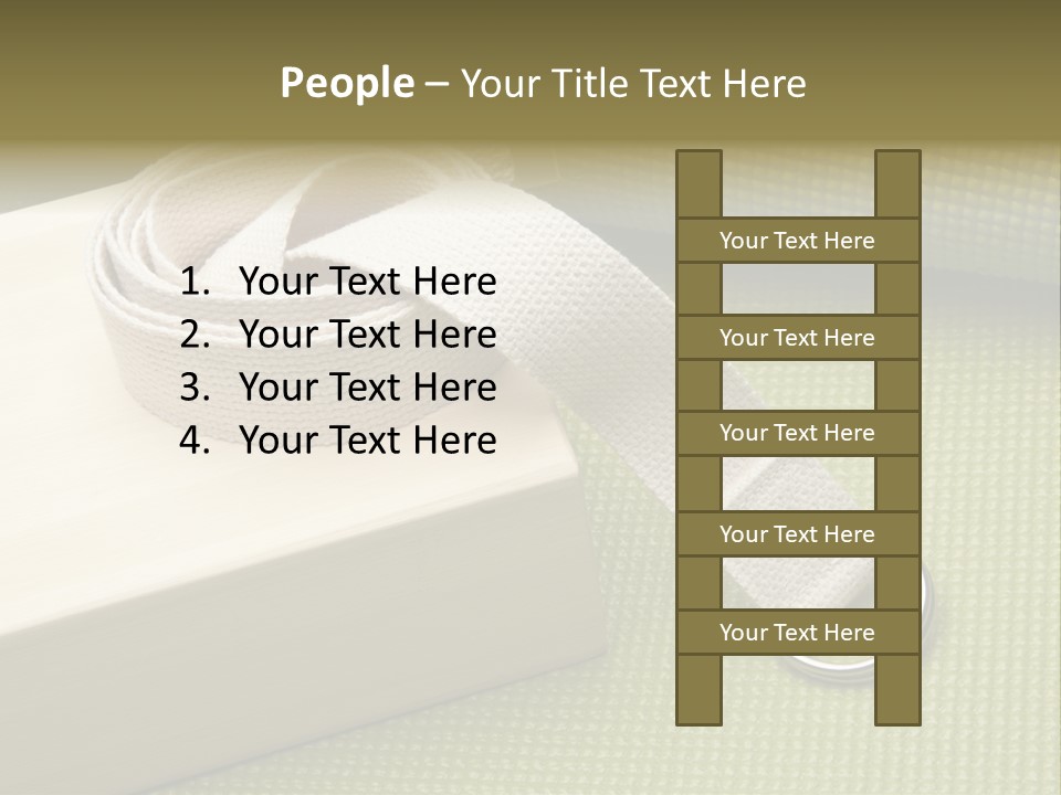 Mat Equipment Exercise PowerPoint Template