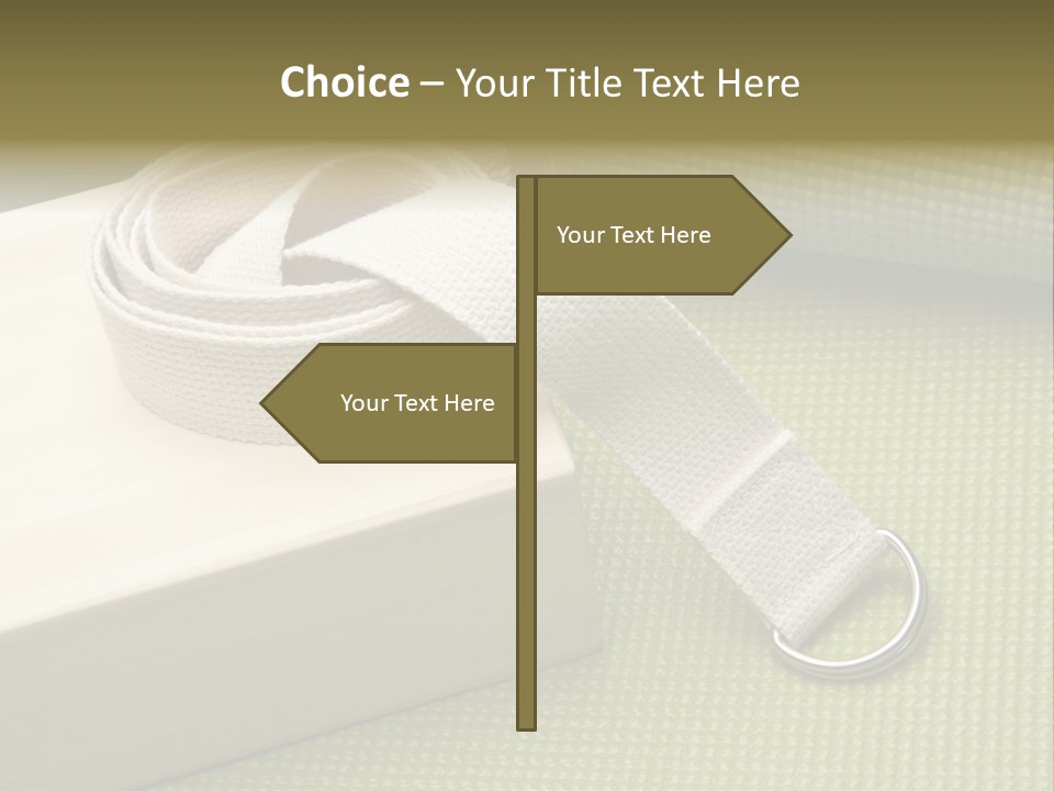 Mat Equipment Exercise PowerPoint Template