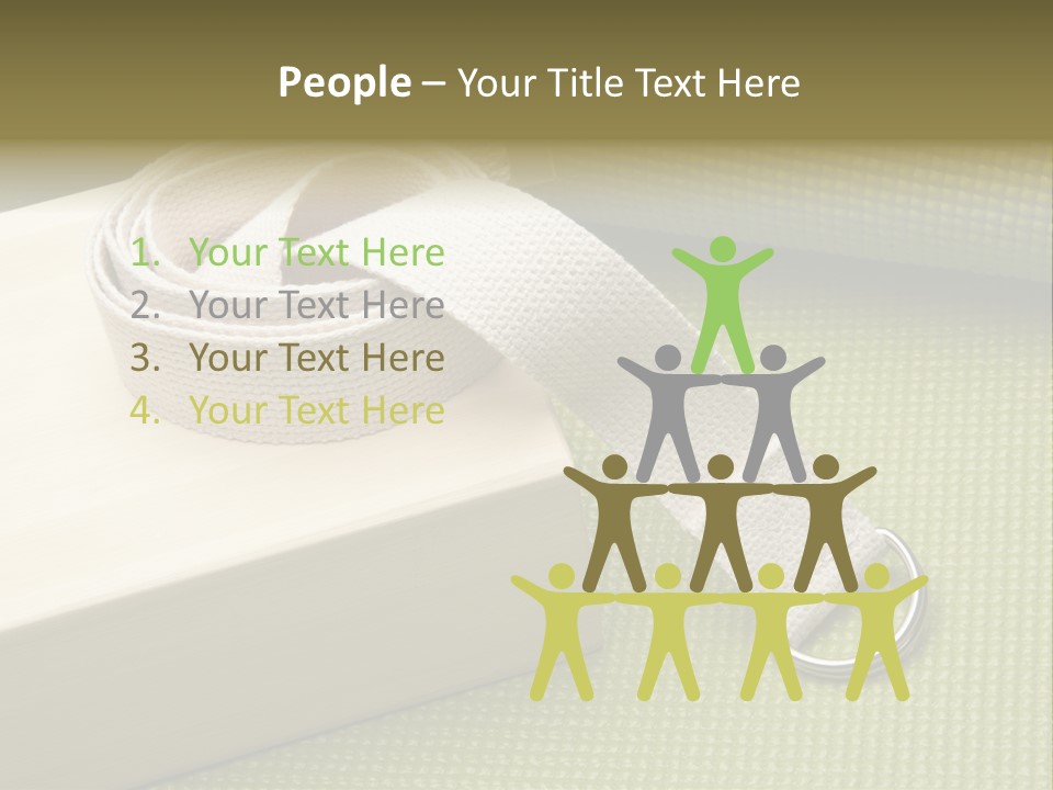 Mat Equipment Exercise PowerPoint Template