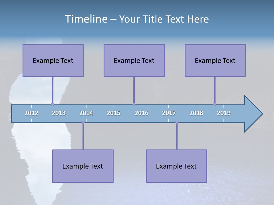 Idyllic Cavern Grotto PowerPoint Template