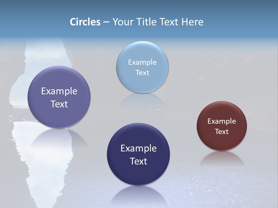 Idyllic Cavern Grotto PowerPoint Template