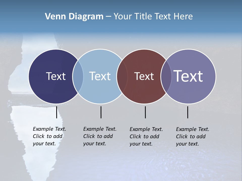 Idyllic Cavern Grotto PowerPoint Template