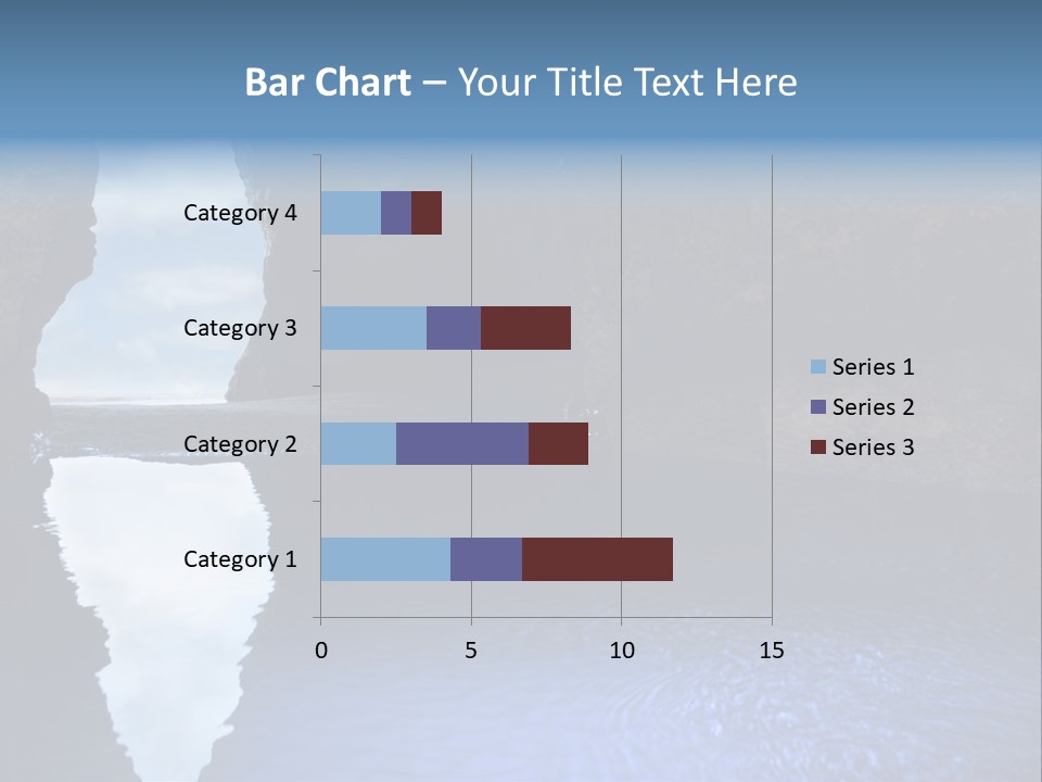 Idyllic Cavern Grotto PowerPoint Template