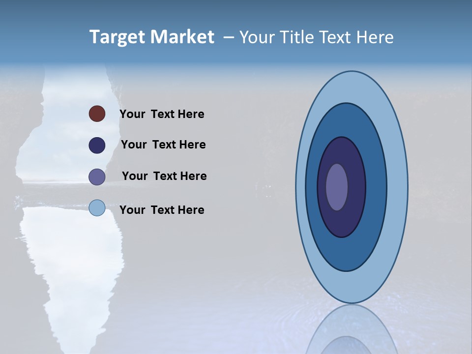 Idyllic Cavern Grotto PowerPoint Template